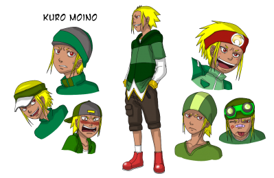 Kuro character colour